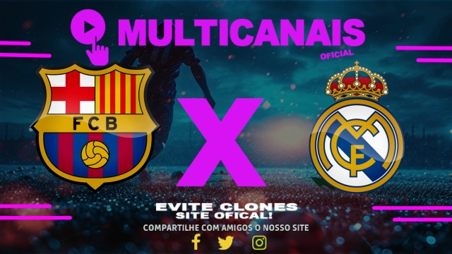 Assistir Barcelona x Real Madrid AO VIVO Online 26/04/2025