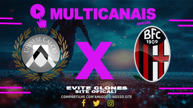 Assistir Udinese x Bologna AO VIVO Online 28/04/2025